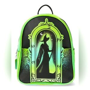 No One Mourns The Wicked Women's 10.5" Mini Backpack, Green NWT